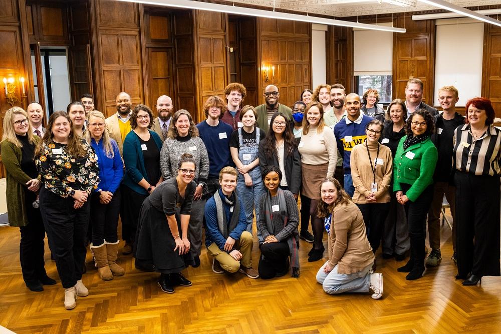 photo of participants in SHSS Career Connections event in December 2023
